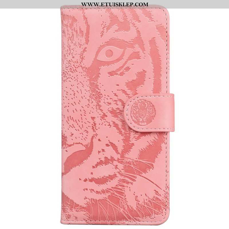 Etui Folio do OnePlus Nord 2T 5G Wzór Tygrysa